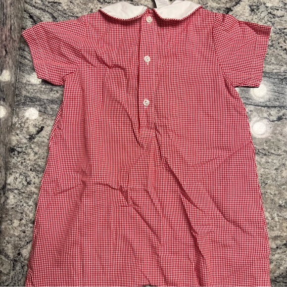 Monday’s Child Embroidered Christmas Tree Collared Jumper Sz 12 M - Picture 4 of 4